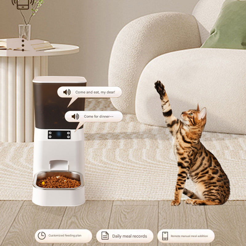 Automatic Cat Feeder With Wi-Fi& Camera