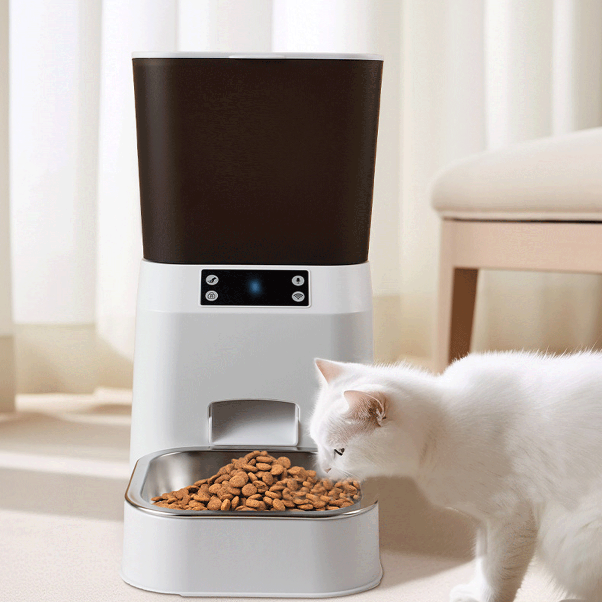 Automatic Cat Feeder With Wi-Fi& Camera