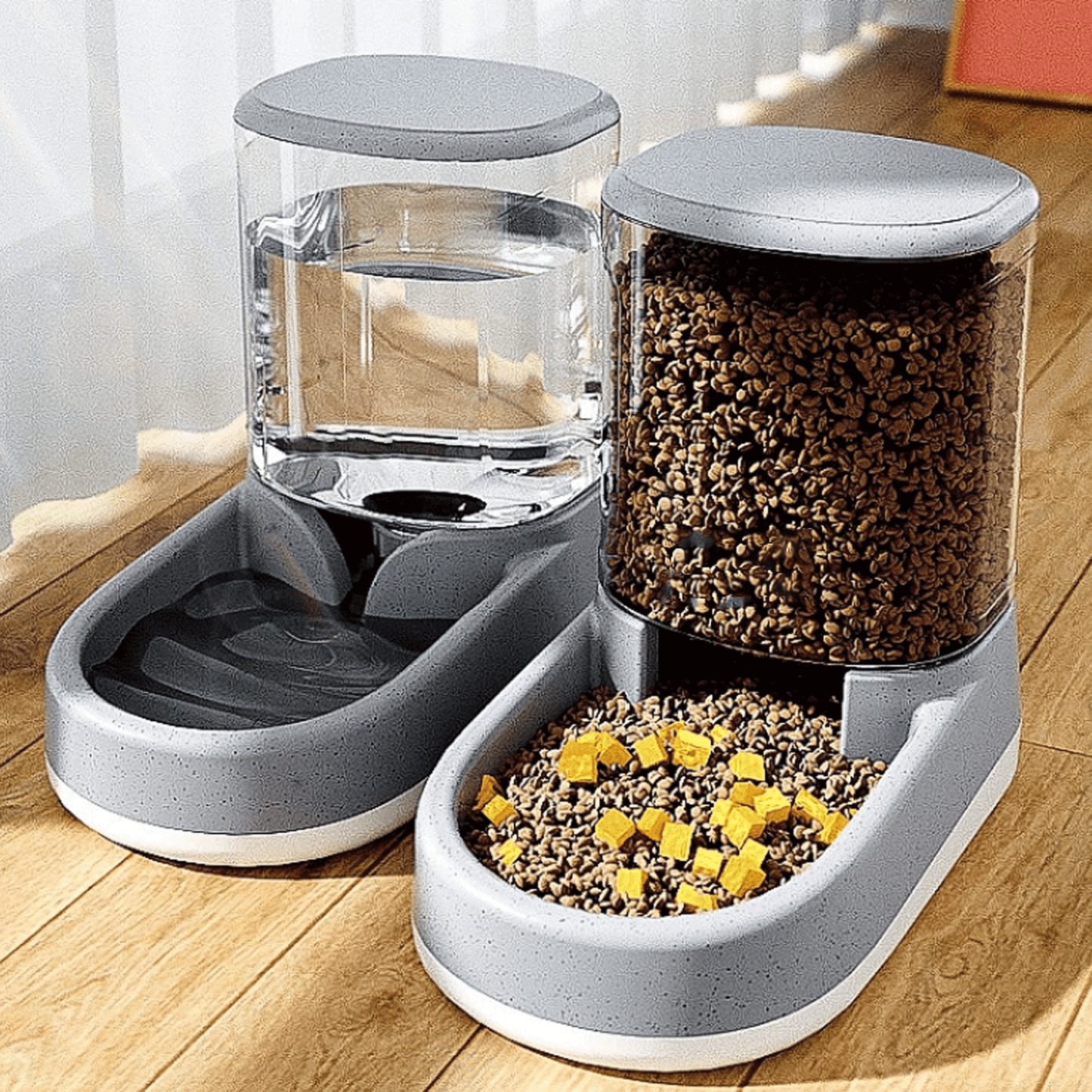 Gravity Dog Feeder And Water Fountain