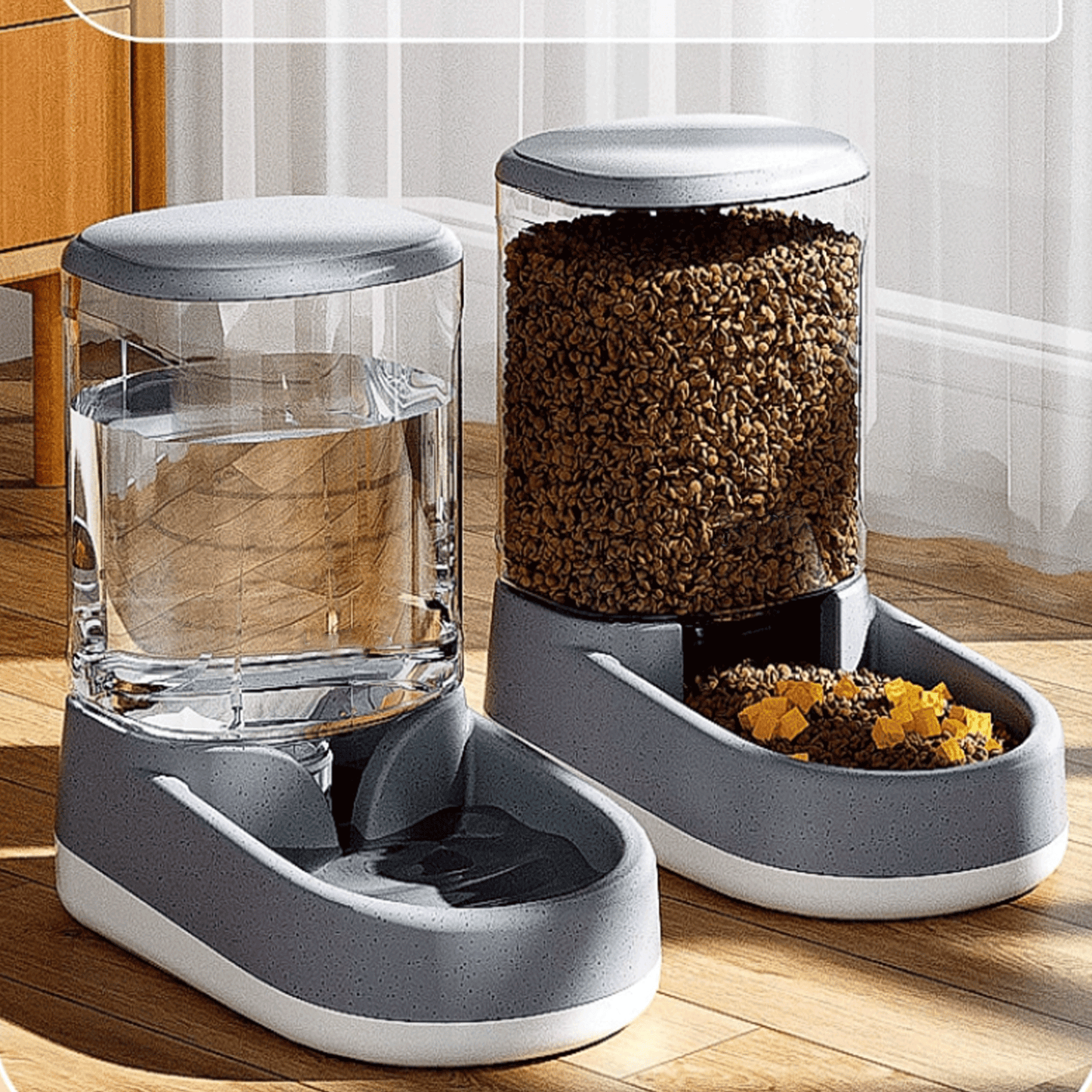Gravity Dog Feeder And Water Fountain