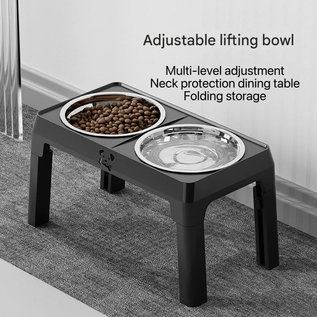 Adjustable Elevated Dog Feeder
