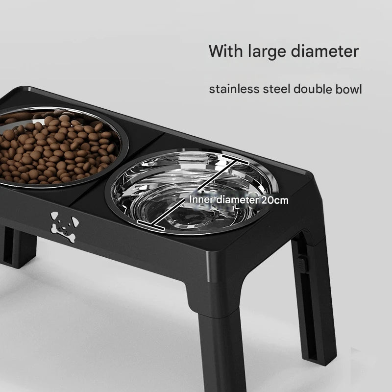 Adjustable Elevated Dog Feeder