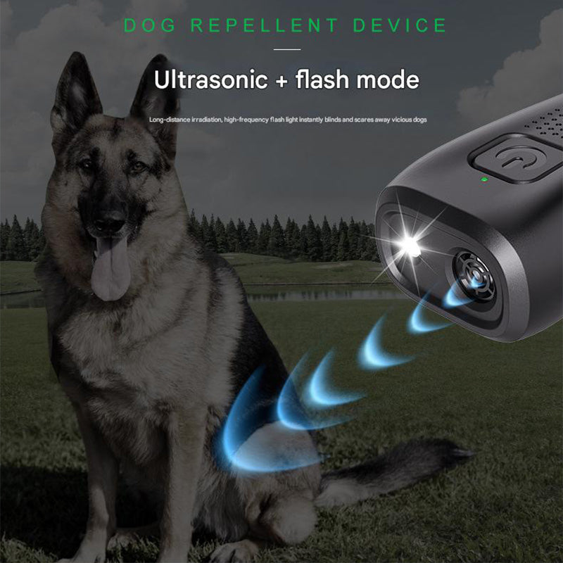 Mini Ultrasonic Dog Repellent, Portable Dog Training Device