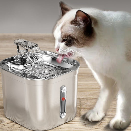 Stainless Steel Cat Water Fountain